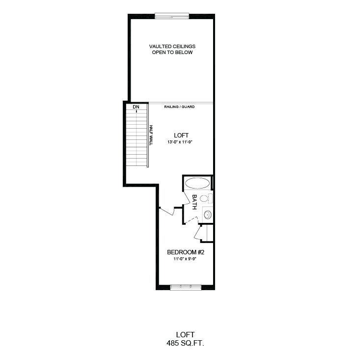 The Falcon loft plan