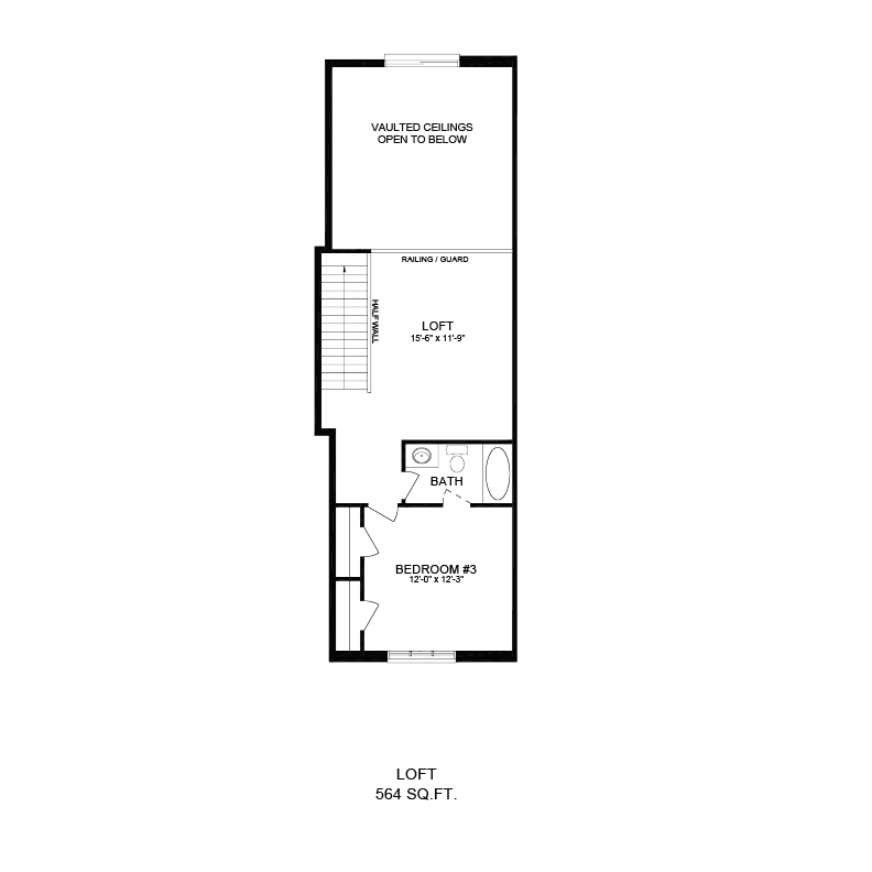 The Osprey loft plan