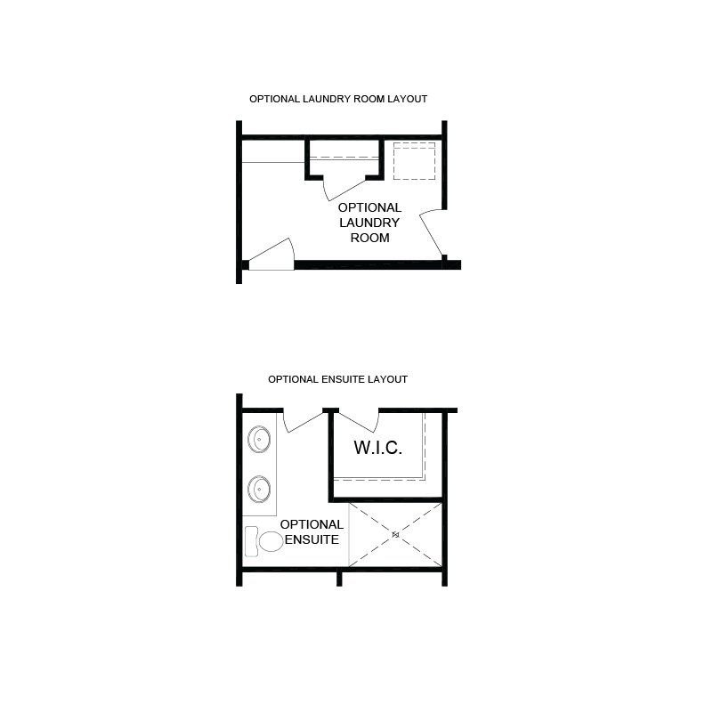 The Osprey optional layouts plan