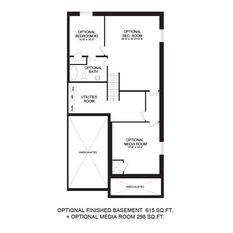 The Sparrow basement plan